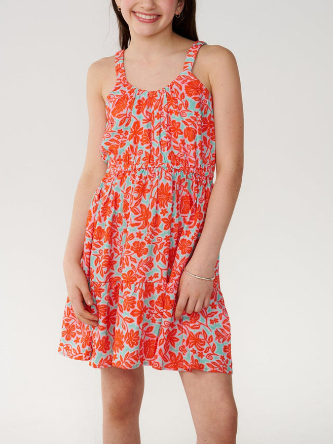  Rip Curl Sunshine Squad Dress (Girls 7-14) Spring 2026 | MINT HAZE (2138)