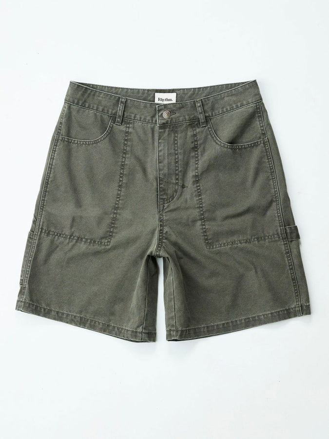 Rhythm Washed Canvas Shorts Summer 2026 | OLIVE