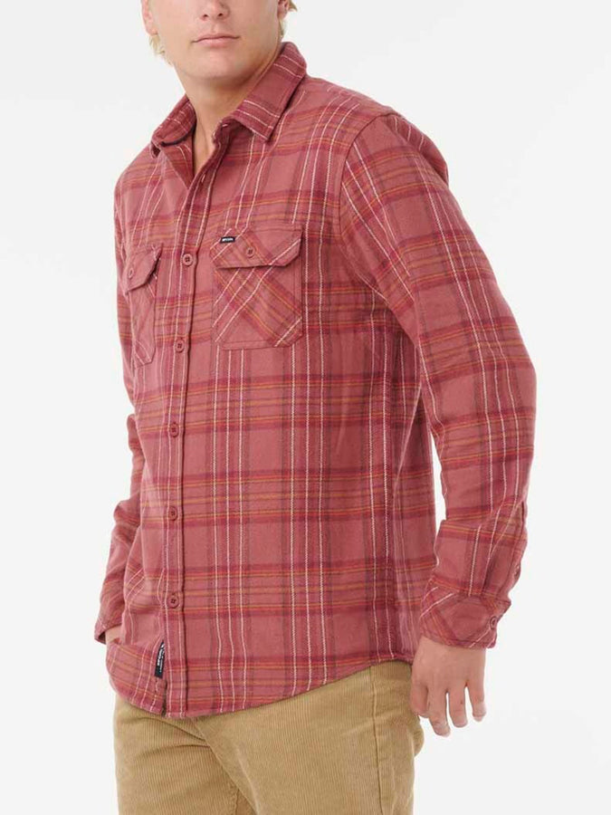 Rip Curl Griffin Flannel L/S Buttondown Shirt Fall 2025 | APPLE BUTTER (9373)