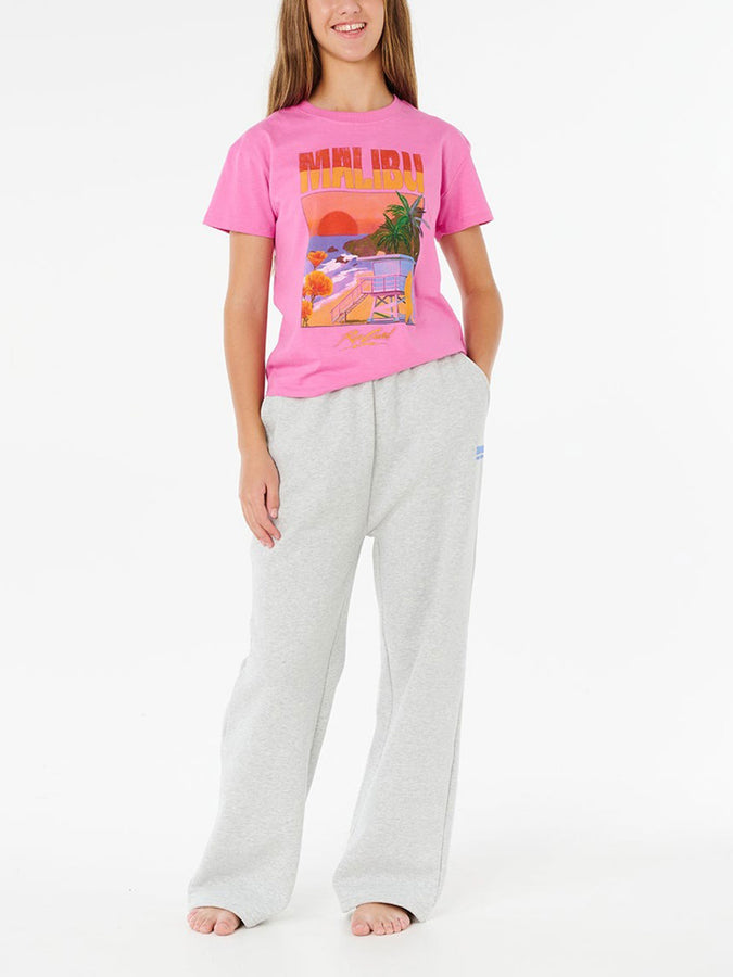 Rip Curl Surf Puff Wide Leg Pants Spring 2026 | LIGHT GREY MARLE (3597)