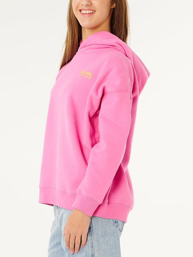 Rip Curl Surf Puff Hoodie Spring 2026 | SUPER PINK (4007)