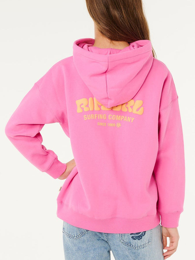 Rip Curl Surf Puff Hoodie Spring 2026 | SUPER PINK (4007)