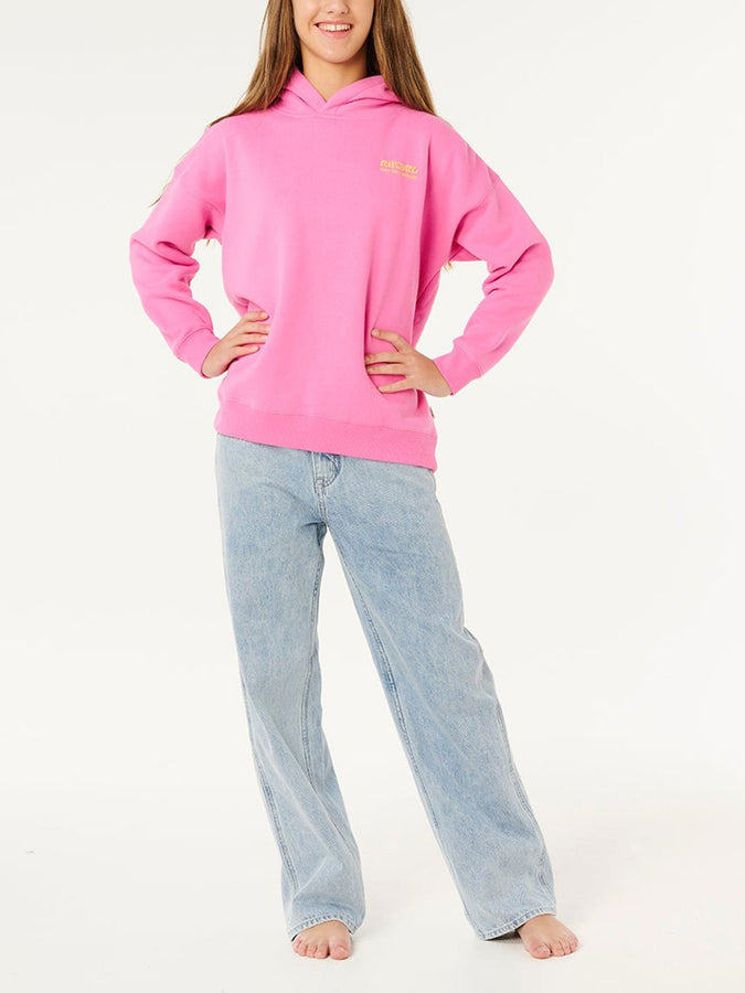 Rip Curl Surf Puff Hoodie Spring 2026 | SUPER PINK (4007)