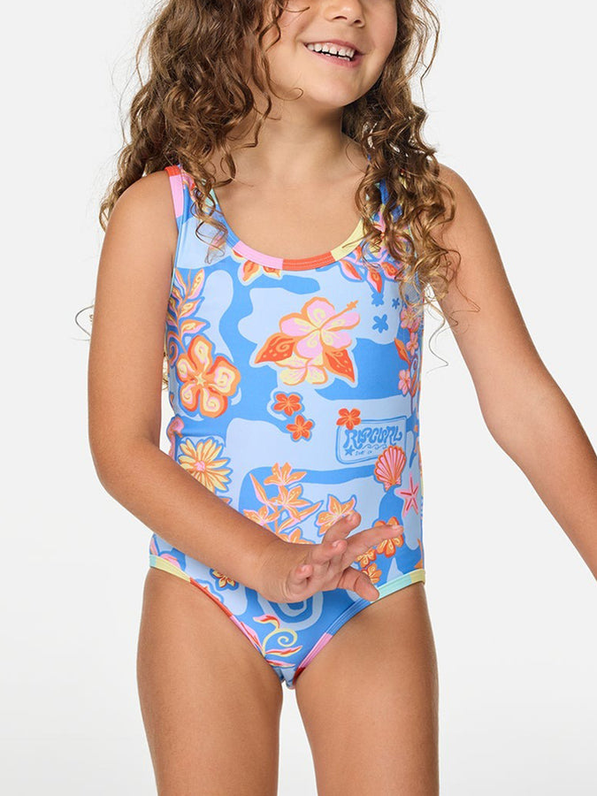 Rip Curl Surf Magic Revo One Piece Swimsuit (Girls 2-7) Spring 2026 | MULTICO (3282)