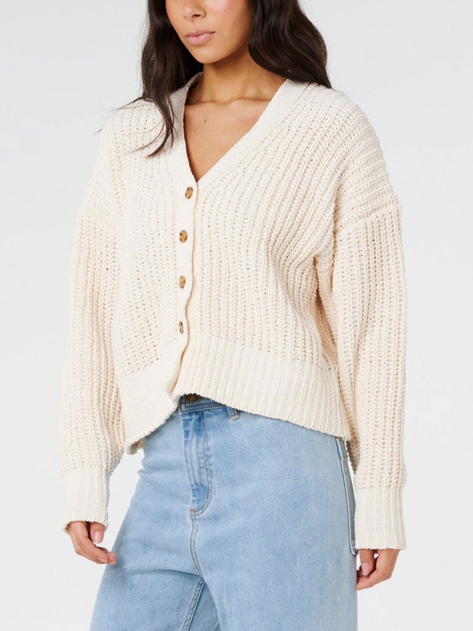 Rip Curl Neon Isle Cardigan Spring 2026 | OFF WHITE (0003)