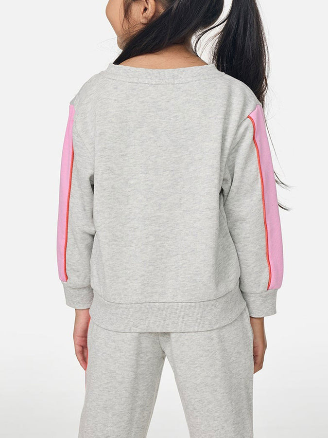 Rip Curl Sunshine Revival Crewneck Sweatshirt Spring 2026 | LIGHT GREY MARLE (3597)