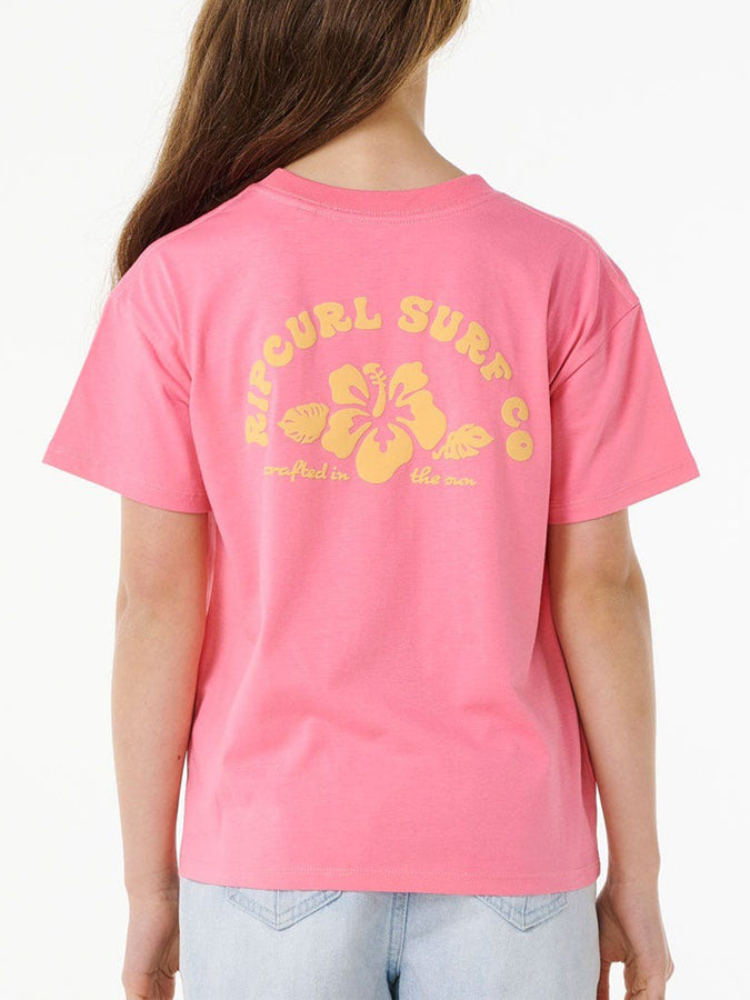Rip Curl Hibiscus Heat Logo T-Shirt Summer 2024 | PINK (0020)