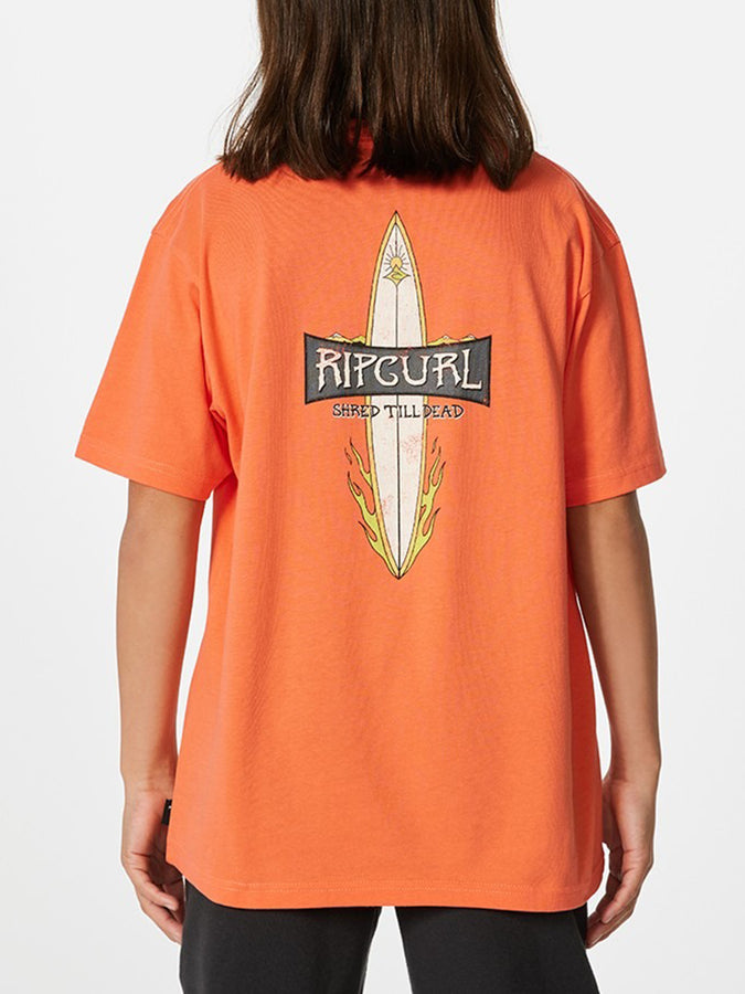 Rip Curl Summer 2023 Surfboard Shred T-Shirt | PEACH (0165)