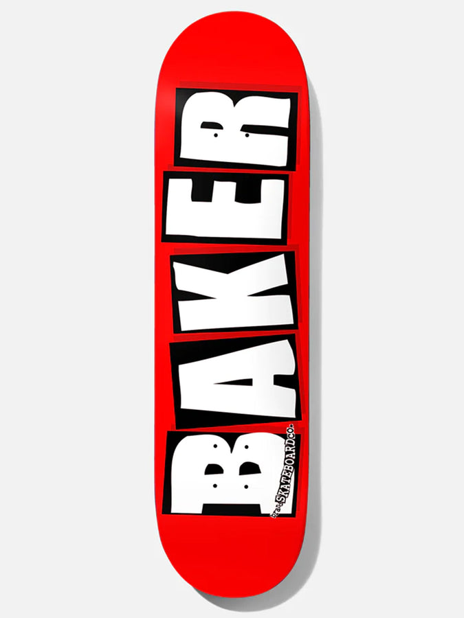 Baker Brand Logo White 8.25 Skateboard Deck | WHITE