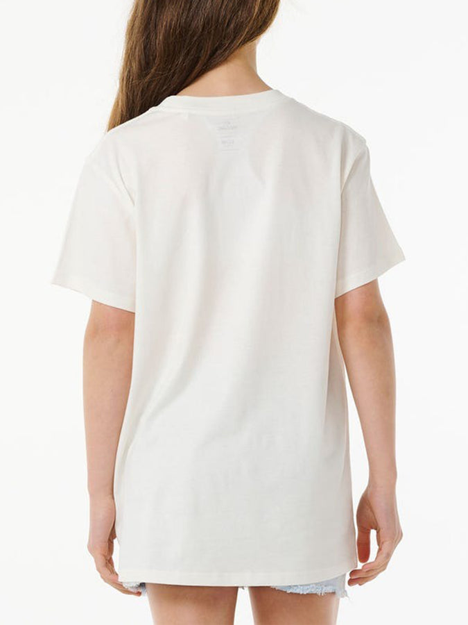 Rip Curl Hibiscus Heat Art T-Shirt Summer 2024 | BONE (3021)