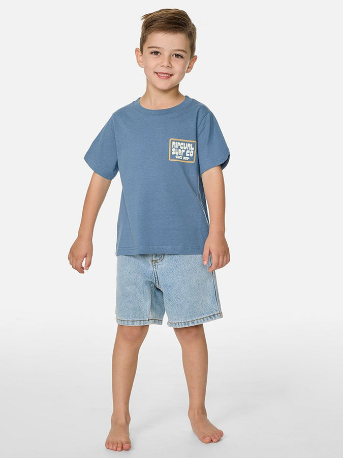 Rip Curl Pacific Rinse Sunrise T-Shirt (Kids 2-7) Spring 2026 | BLUEFIN (2361)