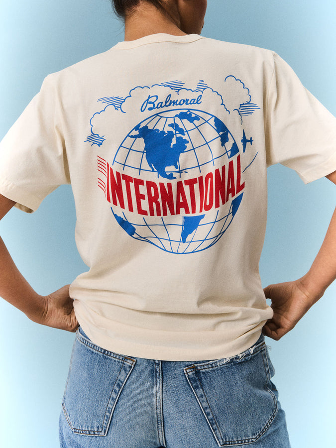 Balmoral International T-Shirt Spring 2026 | NATURAL