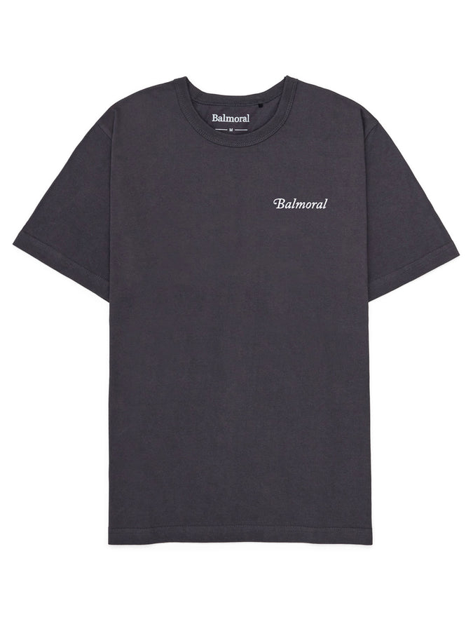 Balmoral Marlowe T-Shirt Spring 2026 | WASHED BLACK