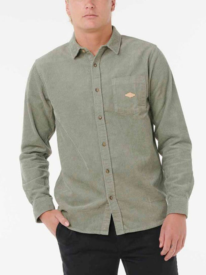 Rip Curl Classic Surf Cord L/S Buttondown Shirt Fall 2025 | CACTUS GREEN (2363)