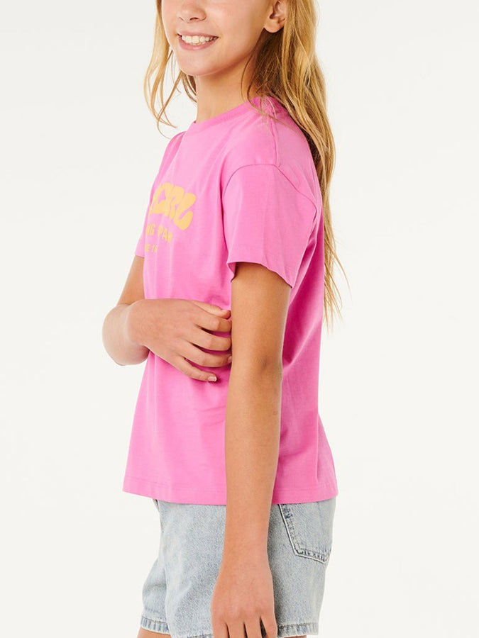 Rip Curl Surf Puff Relaxed T-Shirt Spring 2026 | SUPER PINK (4007)