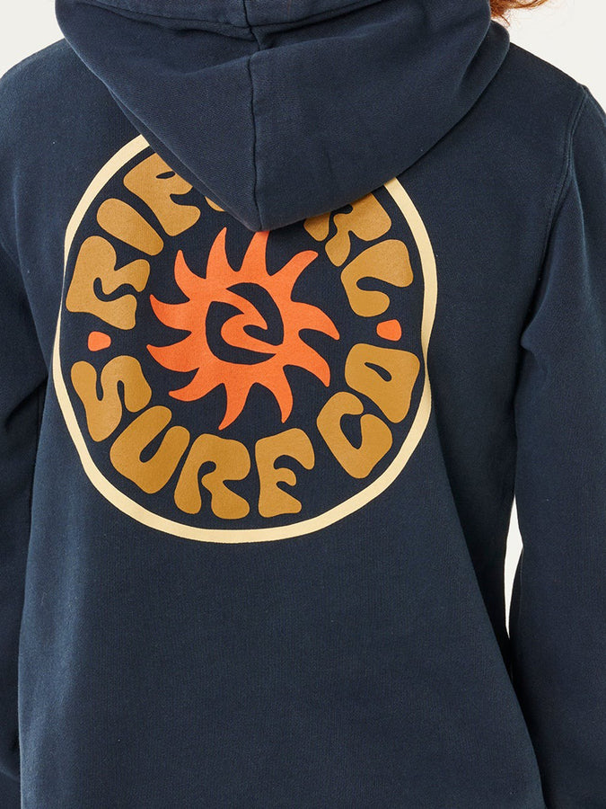  Rip Curl Pacific Rinse Hoodie (Youth 7-14) Spring 2026 | DARK NAVY (0291)