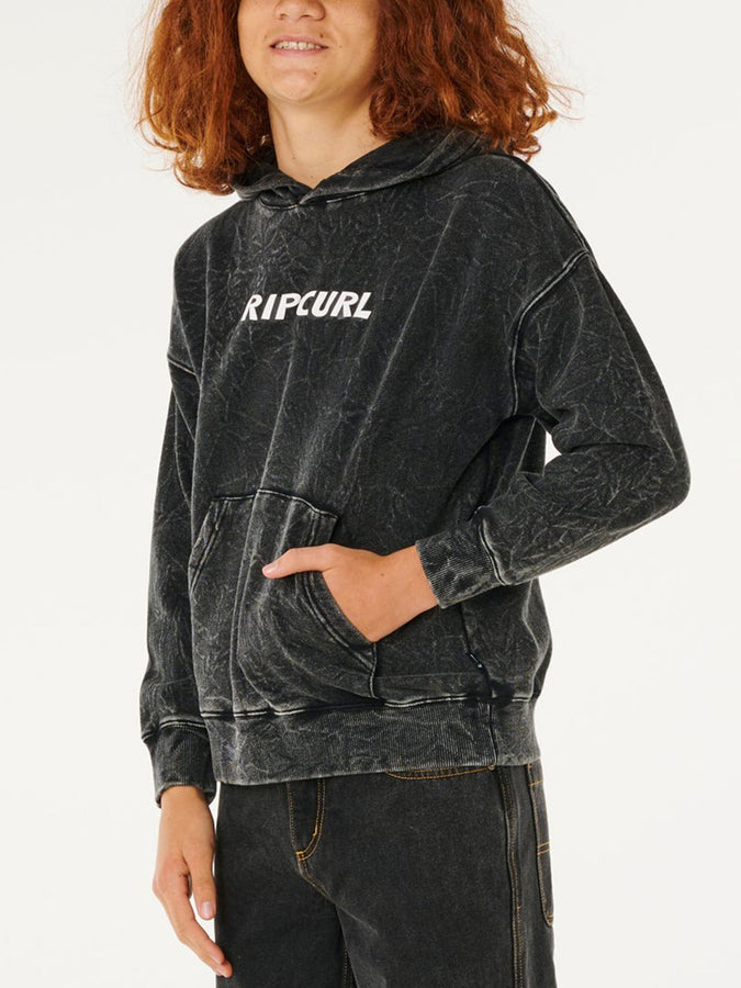 Rip Curl Eternal Shred Wash Hoodie Spring 2026 | WASHED BLACK (8264)