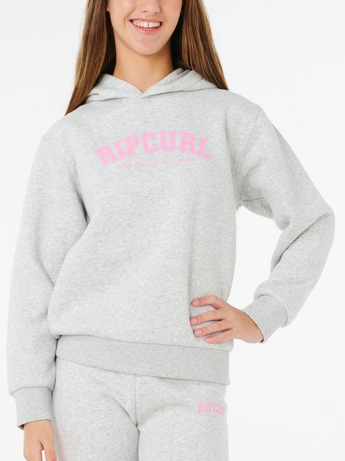 Rip Curl Staple Varsity Hoodie Spring 2026 | LIGHT GREY MARLE (3597)