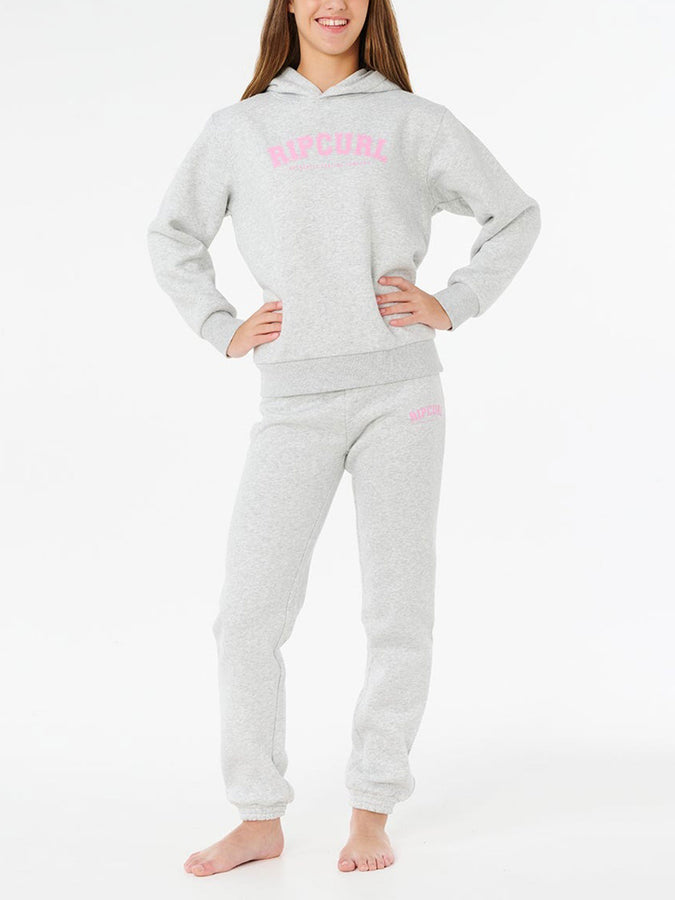 Rip Curl Staple Varsity Hoodie Spring 2026 | LIGHT GREY MARLE (3597)