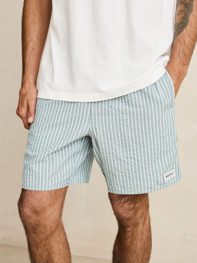 Rhythm Seersucker Stripe Jam Shorts Summer 2026 | PINE
