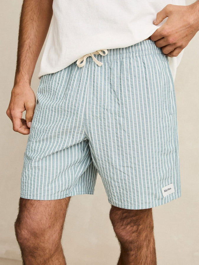 Rhythm Seersucker Stripe Jam Shorts Summer 2026 | PINE