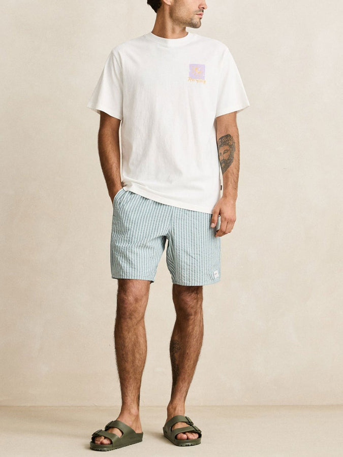 Rhythm Seersucker Stripe Jam Shorts Summer 2026 | PINE