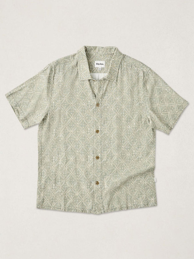 Rhythm Java Short Sleeve Buttondown Shirt Summer 2026 | OLIVE