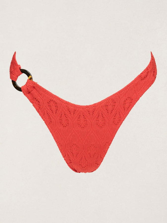 Rhythm Gigi Hi Cut Bikini Bottom Summer 2026 | RED