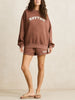 Rhythm Collegiate Oversized Crewneck Sweatshirt Summer 2026