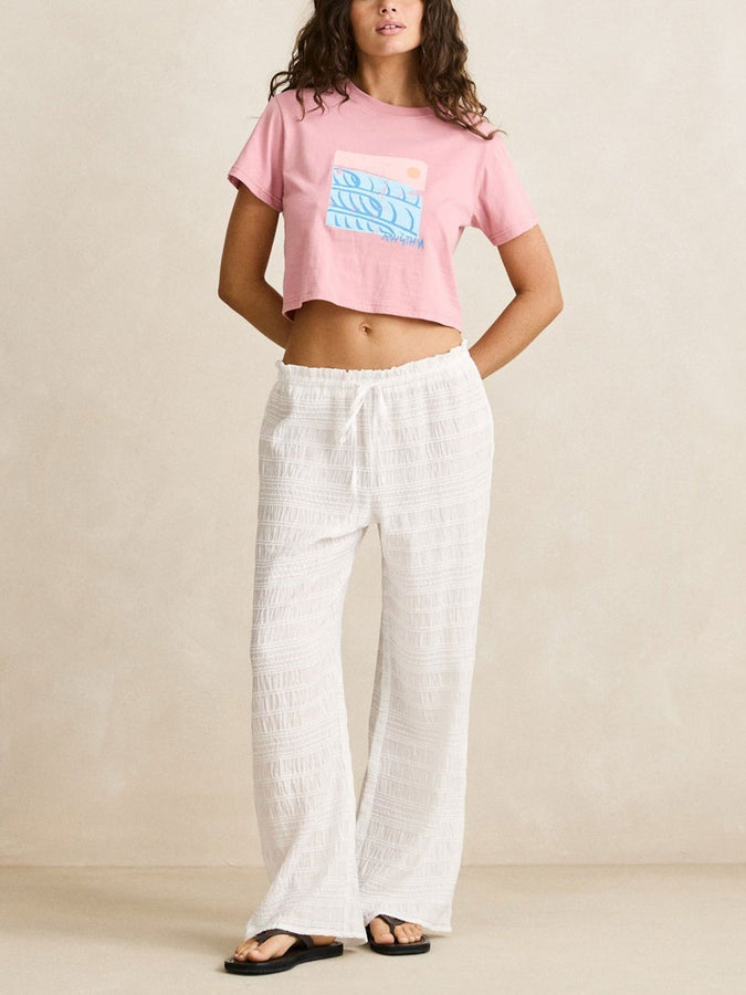 Rhythm Ocean Crop T-Shirt Summer 2026 | DUSTY PINK