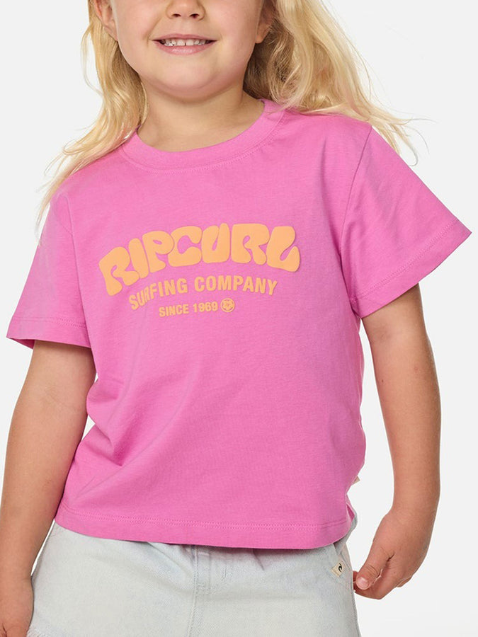 Rip Curl Surf Puff T-Shirt Spring 2026 | SUPER PINK (4007)