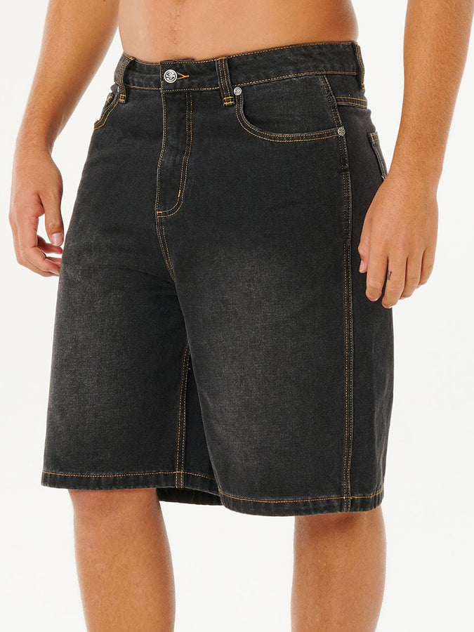 Rip Curl Inner Visions Denim Shorts Spring 2026 | DARK ACID BLACK (2849)