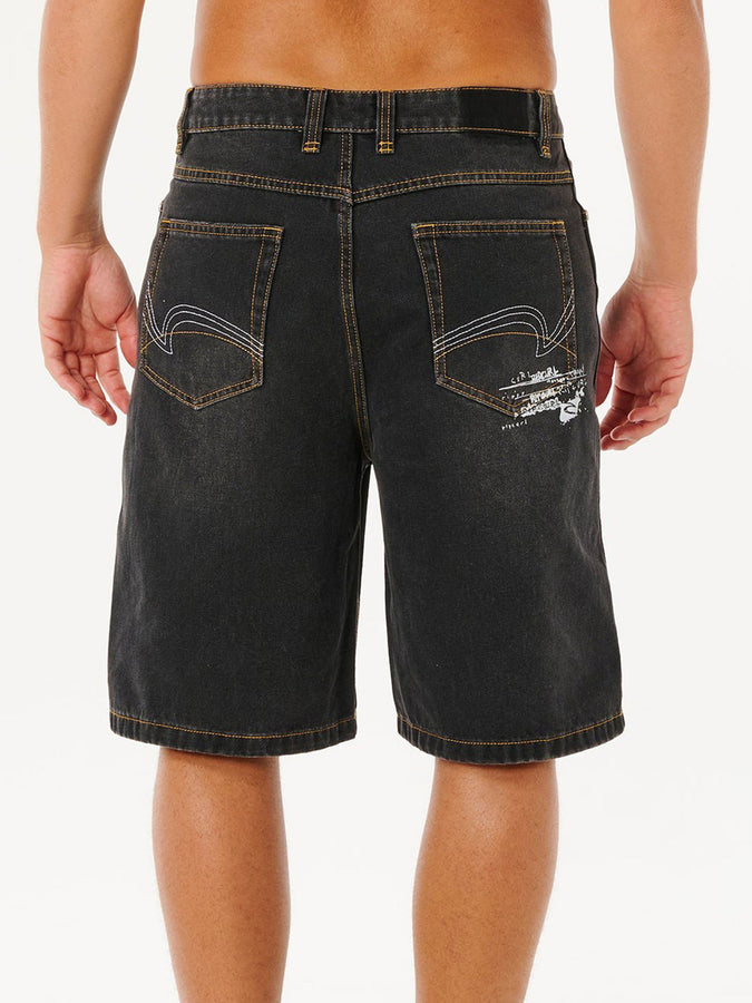 Rip Curl Inner Visions Denim Shorts Spring 2026 | DARK ACID BLACK (2849)