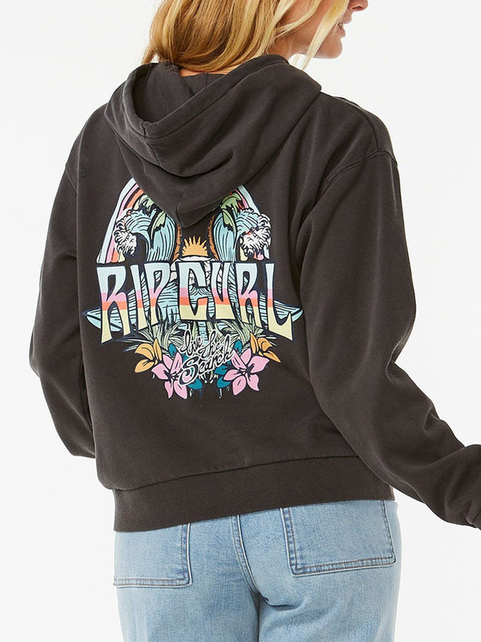 Rip Curl Block Party Women Hoodie Spring 2024 | WASHED BLACK (8264)