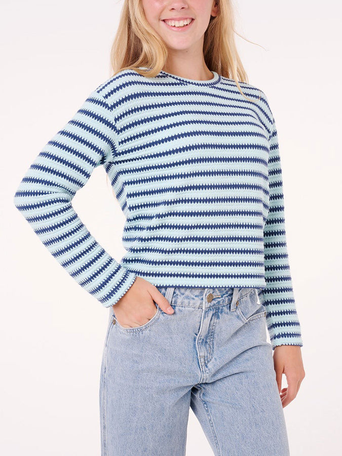 Rip Curl Paradise Club Bobbi Long Sleeve T-Shirt Holiday 2025 | BLUE (0070)