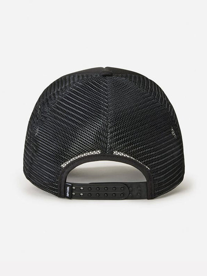 Rip Curl Surf Puff Trucker Snapback Hat Spring 2025 | BLACK/WHITE (0431)