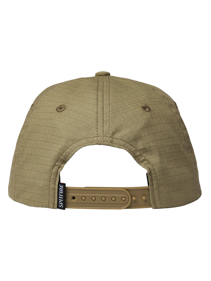 Spitfire Classic ’87 Swirl Patch Snapback Hat | TAN BLACK