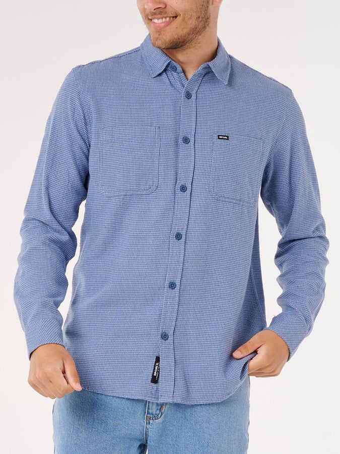 Rip Curl Dog Beach Flannel L/S Buttondown Shirt Holiday 2025 | BLUEFIN (2361)