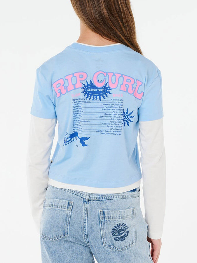 Rip Curl Sunshine Squad Long Sleeve T-Shirt Spring 2026 | SKY BLUE (0079)