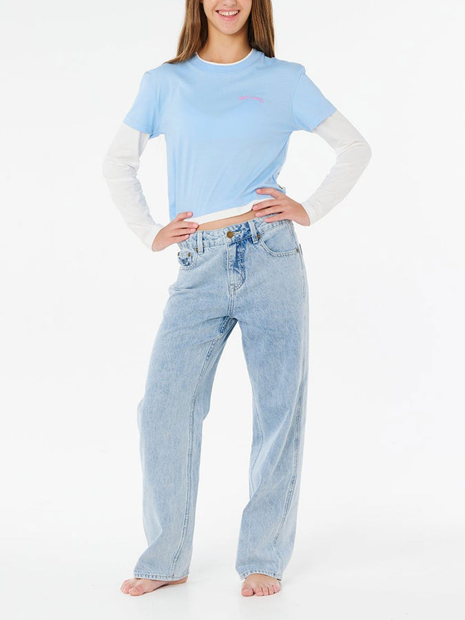 Rip Curl Sunshine Squad Long Sleeve T-Shirt Spring 2026 | SKY BLUE (0079)