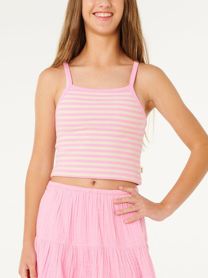 Rip Curl Sunshine Squad Knit Tank Top Spring 2026 | NATURAL (0031)