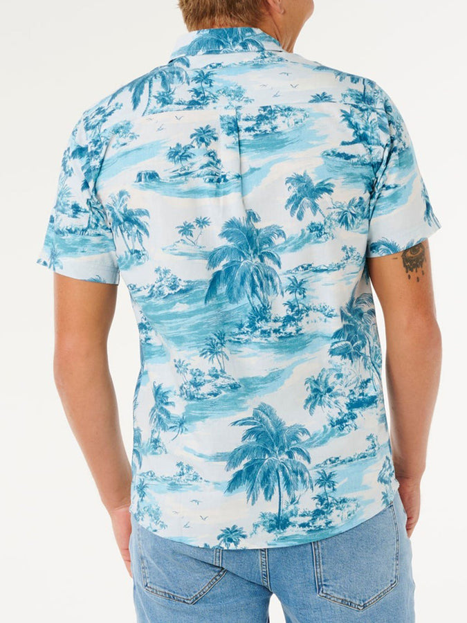 Rip Curl Sessions Short Sleeve Buttondown Shirt Spring 2026 | GLACIER BLUE (2364)
