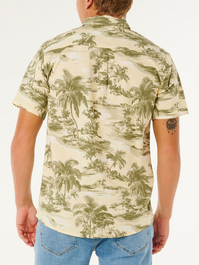 Rip Curl Sessions Short Sleeve Buttondown Shirt Spring 2026 | VINTAGE WHITE (8861)