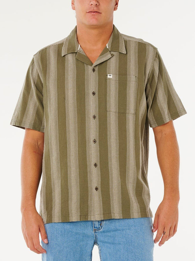 Rip Curl Classic Surf Weaver S/S Buttondown Shirt Spring 2026 | FATIGUE (4867)