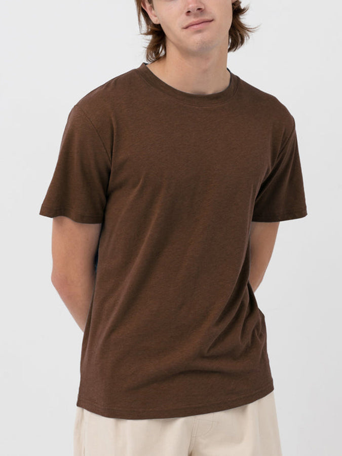 Rhythm Linen T-Shirt Fall 2023 | BROWN (BRO)
