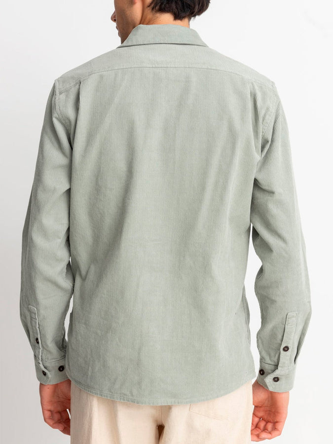 Rhythm Corduroy Long Sleeve Buttondown Shirt Fall 2024 | SEAFOAM (SFM)