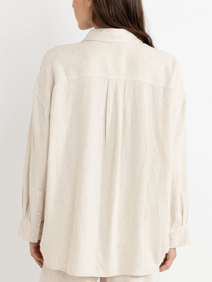 Rhythm Sunray Oversized Long Sleeve Shirt Fall 2025 | OAT