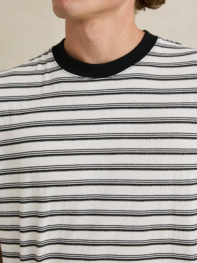 Rhythm Vintage Stripe T-Shirt Fall 2026 | NATURAL