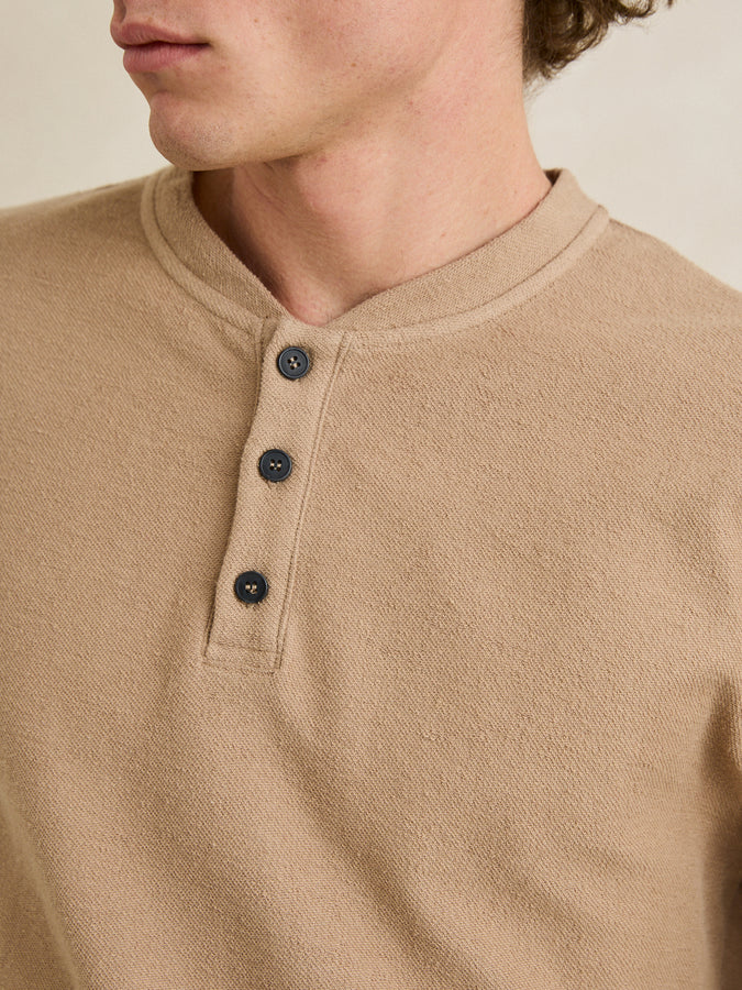 Rhythm Vintage Terry Henley Long Sleeve T-Shirt Fall 2026 | INCENSE