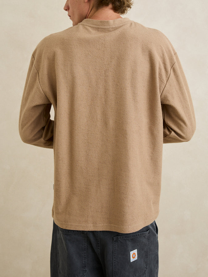 Rhythm Vintage Terry Henley Long Sleeve T-Shirt Fall 2026 | INCENSE